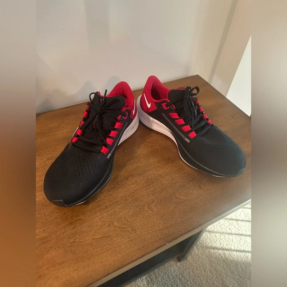 Unisex Atlanta Falcons Nike Black Zoom Pegasus 38 Running Shoe men 8.5 - Picture 7 of 15